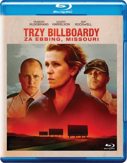 Okładka Martin McDonagh - TRZY BILLBOARDY ZA EBBING, MISSOURI (BD)