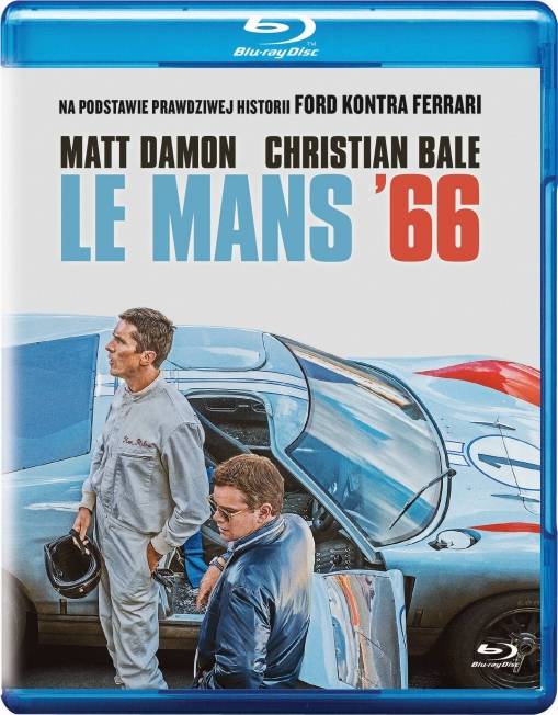 Okładka James Mangold - LE MANS '66 (BD)