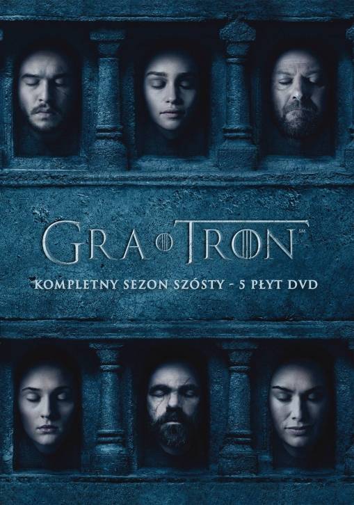 Okładka David Benioff - GRA O TRON, SEZON 6 (5DVD)