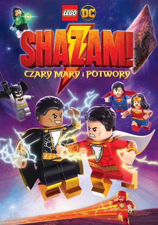 Okładka Matt Peters - LEGO DC SHAZAM: CZARY MARY I POTWORY (DVD)