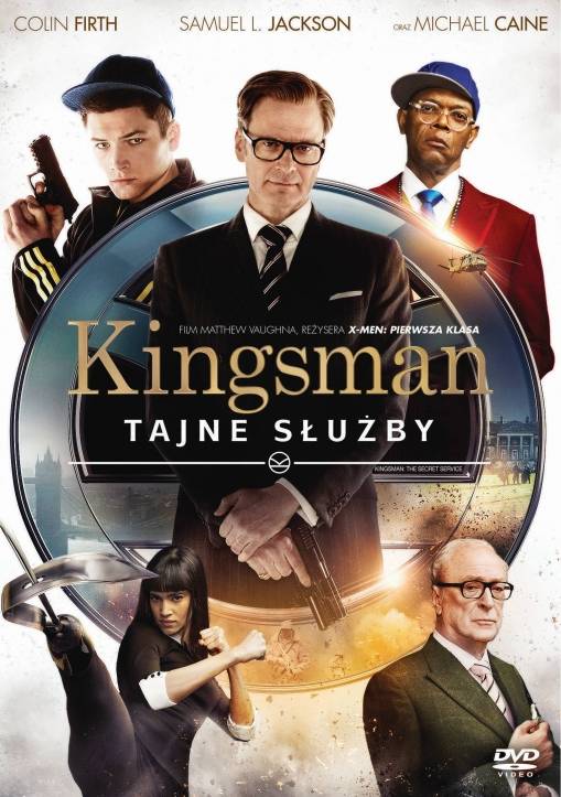 Okładka Matthew Vaughn - KINGSMAN: TAJNE SŁUŻBY (DVD)