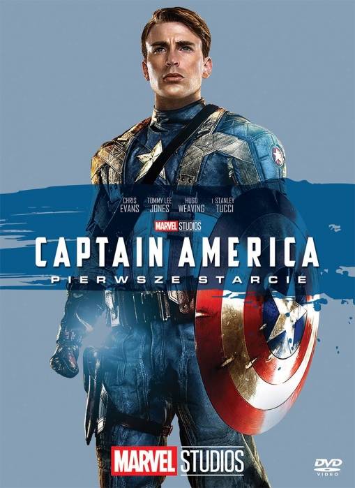 Okładka Joe Johnston - CAPTAIN AMERICA: PIERWSZE STARCIE (DVD) KOLEKCJA MARVEL