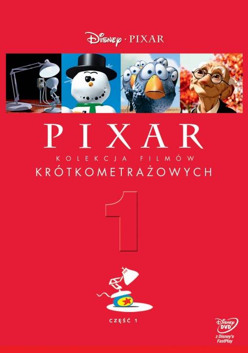 Okładka VARIOUS - PIXAR KOLEKCJA FILMÓW KRÓTKOMETRAZOWYCH, CZESC 1 (DVD) DISNEY PIXAR
