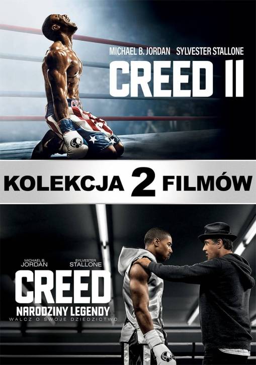 Okładka Coogler Ryan, Caple Steven Jr. - CREED KOLEKCJA 2 FILMÓW (2DVD)