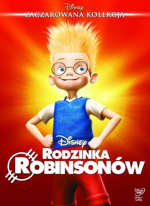 Okładka Stephen J. Anderson - RODZINKA ROBINSONÓW (DVD) DISNEY ZACZAROWANA KOLEKCJA