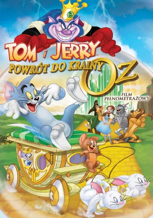 Okładka Tony Cervone - TOM I JERRY : POWRÓT DO KRAINY OZ