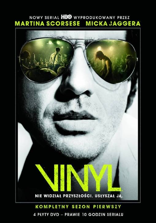 Okładka Martin Scorsese - VINYL, SEZON 1 (4DVD)