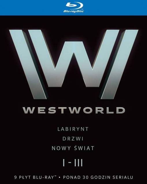 Okładka Jonathan Nolan - WESTWORLD PAKIET 1-3 (9 BD)