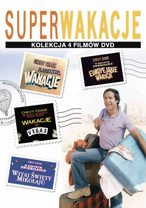 Okładka VARIOUS - CHEVY CHASE: SUPER WAKACJE (4DVD)