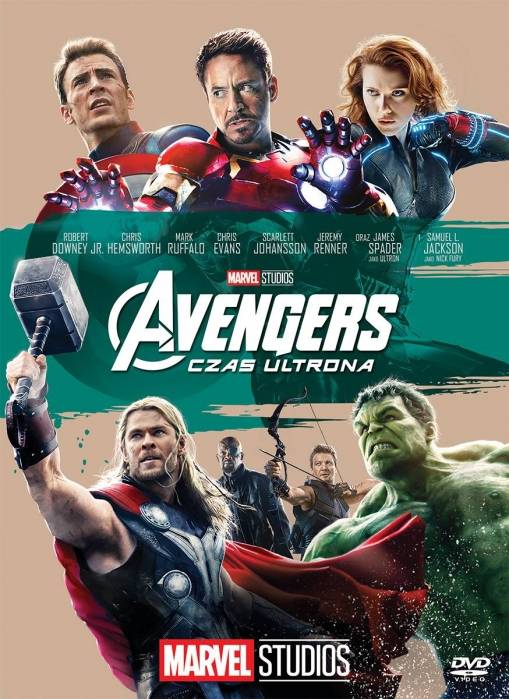 Okładka Joss Whedon - AVENGERS: CZAS ULTRONA (DVD) KOLEKCJA MARVEL