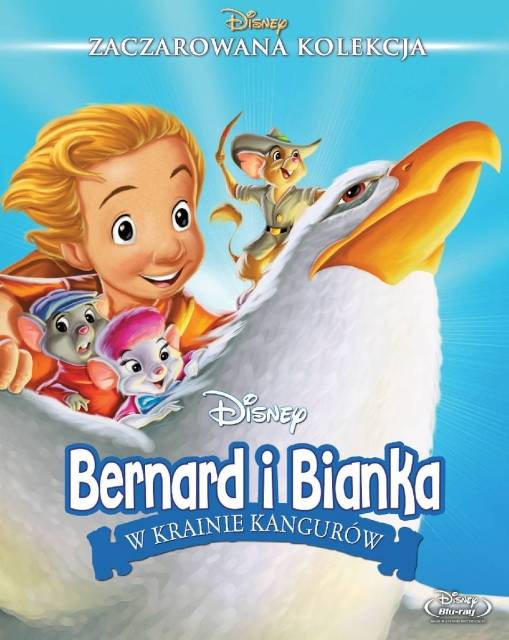 Okładka Mike Gabriel - BERNARD I BIANKA W KRAINIE KANGURÓW (DVD) DISNEY ZACZAROWANA KOLEKCJA