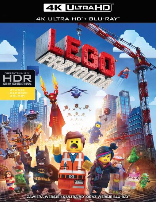 Okładka Phil Lord - LEGO PRZYGODA (2BD) 4K