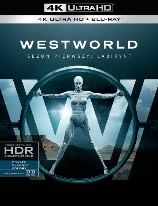 Okładka Jonathan Nolan - WESTWORLD, SEZON 1 (6BD 4K)