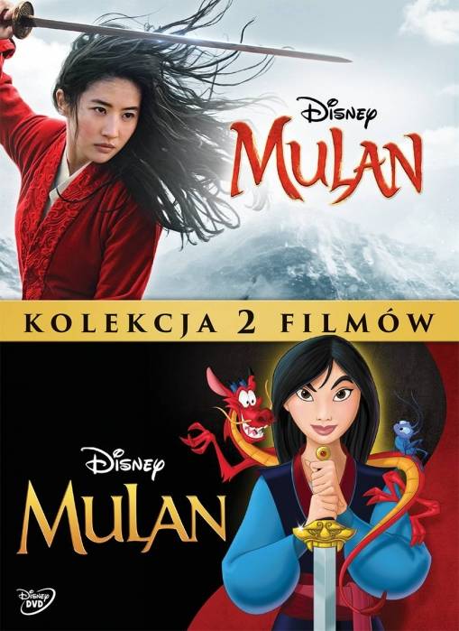 Okładka Niki Caro Tony Bancroft - MULAN - PAKIET 2 FILMÓW (2DVD) (ANIMOWANY / FABULARNY)