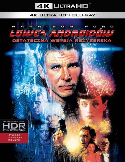 Okładka Ridley Scott - ŁOWCA ANDROIDÓW (2BD 4K)