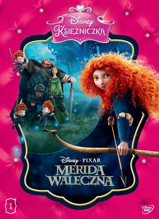 Okładka Brenda Chapman - MERIDA WALECZNA (DVD) DISNEY KSIĘŻNICZKA