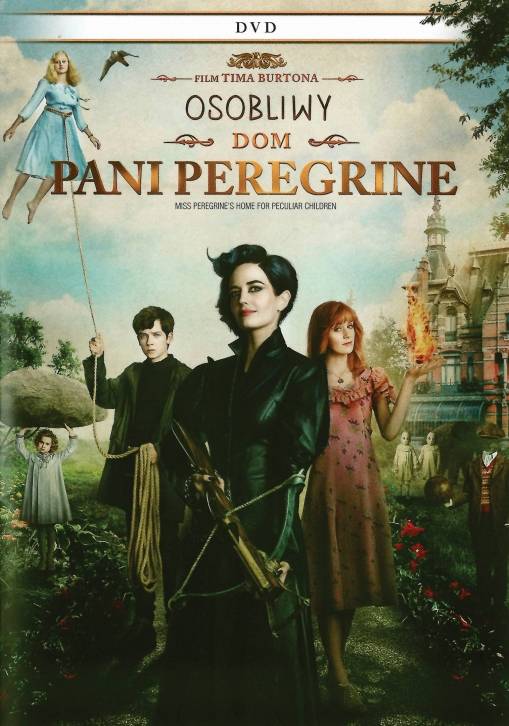 Okładka Tim Burton - OSOBLIWY DOM PANI PEREGRINE (DVD)