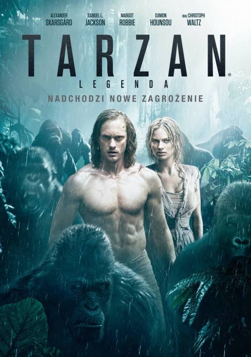 Okładka David Yates - TARZAN: LEGENDA