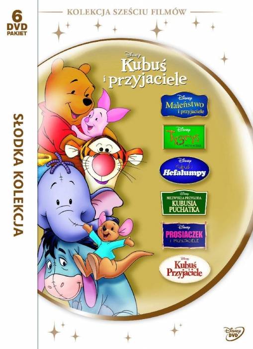 Okładka Various - KUBUŚ I PRZYJACIELE SŁODKA KOLEKCJA (6 DVD)