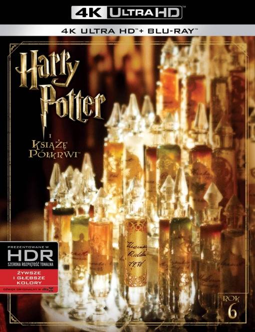 Okładka David Yates - HARRY POTTER I KSIĄŻĘ PÓŁKRWI (2BD 4K)