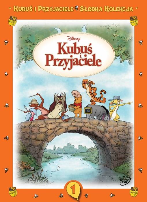 Okładka Stephen J. Anderson - KUBUS I PRZYJACIELE (DVD) KUBUŚ I PRZYJACIELE