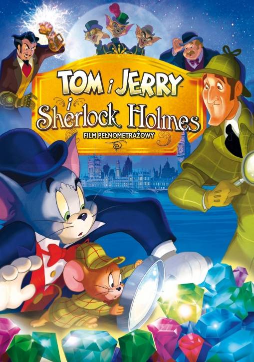 Okładka Spike Brandt - TOM I JERRY I SHERLOCK HOLMES