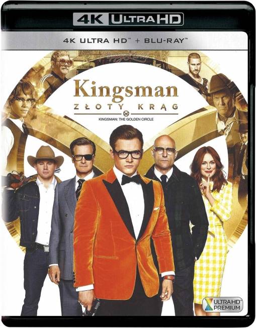 Okładka Matthew Vaughn - KINGSMAN: ZŁOTY KRĄG (2BD 4K)