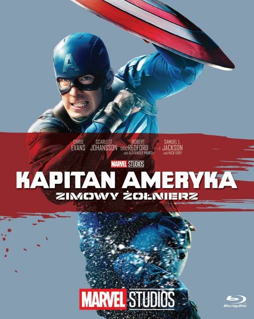 Okładka Anthony Russo - KAPITAN AMERYKA: ZIMOWY ŻOŁNIERZ (BD) KOLEKCJA MARVEL