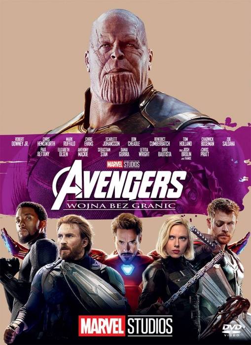 Okładka Anthony Russo - AVENGERS: WOJNA BEZ GRANIC (DVD) KOLEKCJA MARVEL