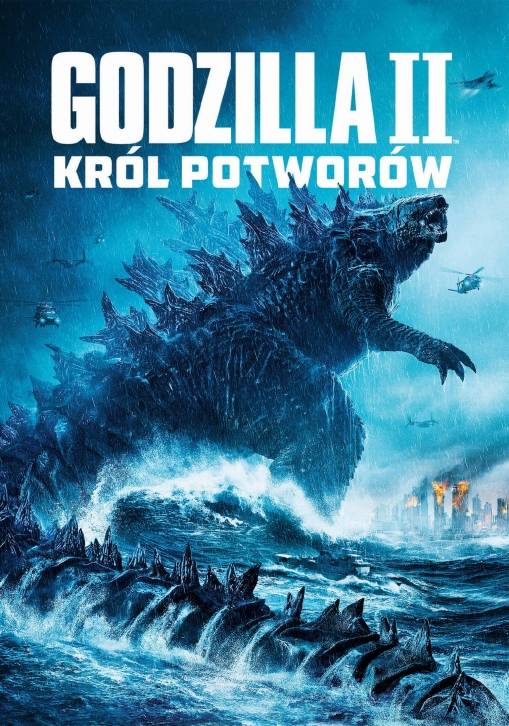 Okładka Michael Dougherty - GODZILLA II: KRÓL POTWORÓW