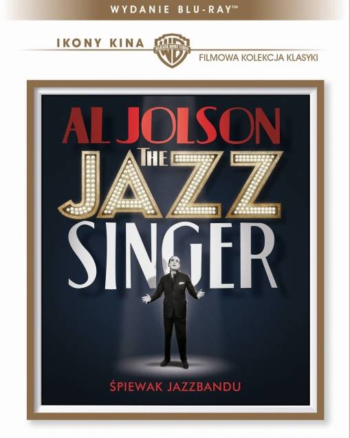 Okładka Alan Crosland - JAZZ SINGER - ŚPIEWAK JAZZ BANDU (BD) (IKONY KINA)