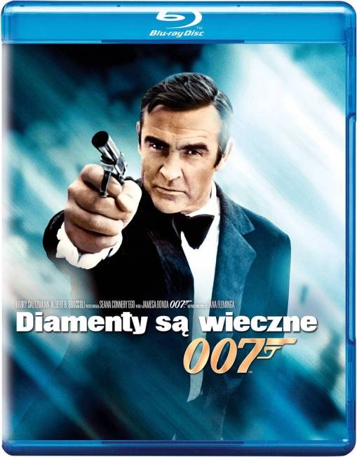 Okładka Guy Hamilton - JAMES BOND. DIAMENTY SĄ WIECZNE (BD)