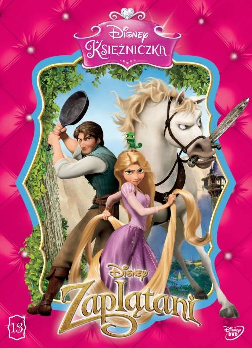 Okładka Byron Howard - ZAPLATANI (DVD) DISNEY KSIĘŻNICZKA