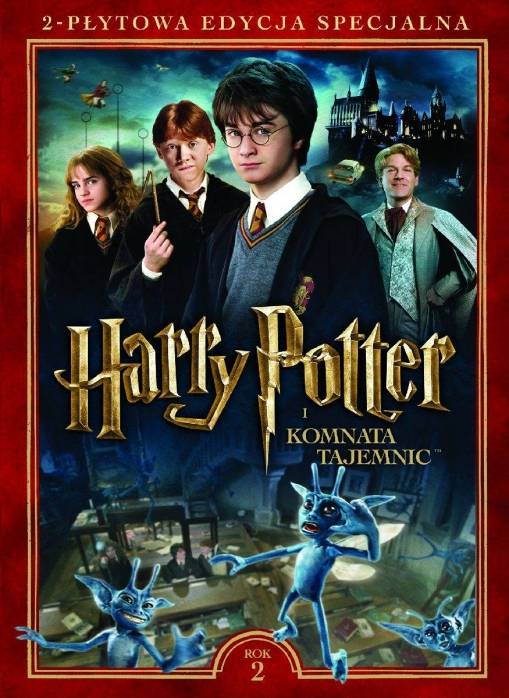 Okładka Chris Columbus - HARRY POTTER I KOMNATA TAJEMNIC. 2-PŁYTOWA EDYCJA SPECJALNA (2DVD)