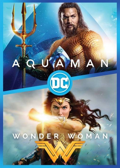 Okładka Wan James / Patty Jenkins - DC PAKIET 2 FILMÓW (2 DVD) (AQUAMAN, WONDER WOMAN)