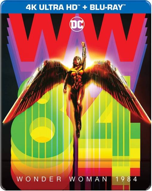 Okładka Patty Jenkins - WONDER WOMAN 1984 (2BD 4K) STEELBOOK