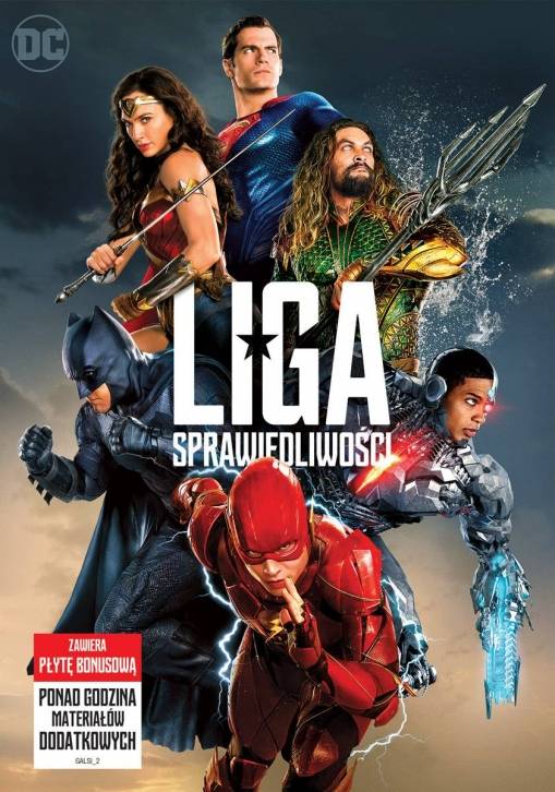 Okładka Zack Snyder - LIGA SPRAWIEDLIWOŚCI (2DVD)