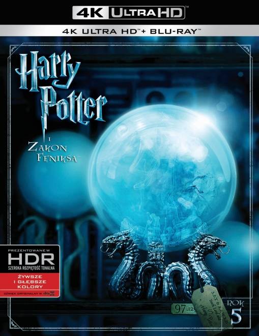 Okładka David Yates - HARRY POTTER I ZAKON FENIKSA (2BD 4K)