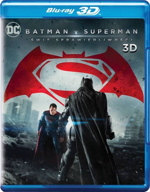 Okładka Zack Snyder - BATMAN VS SUPERMAN: ŚWIT SPRAWIEDLIWOŚCI (2BD) 3-D