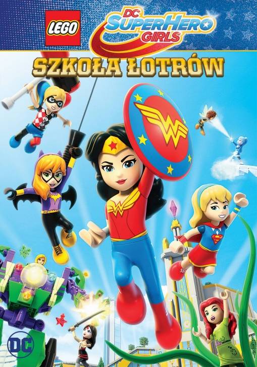 Okładka Elsa Garagarza - LEGO DC SUPER HERO GIRLS: SZKOŁA ŁOTRÓW