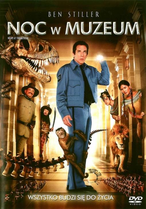 Okładka Shawn Levy - NOC W MUZEUM (DVD)