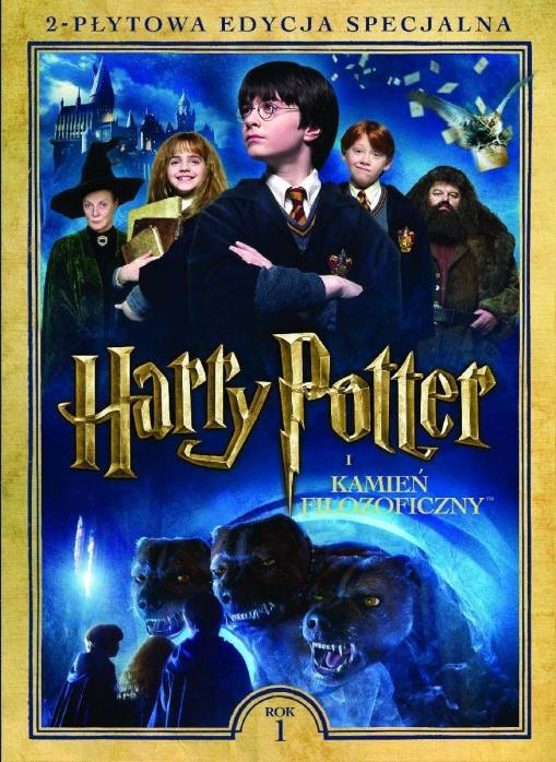 Okładka Chris Columbus - HARRY POTTER I KAMIEŃ FILOZOFICZNY. 2-PŁYTOWA EDYCJA SPECJALNA (2DVD)