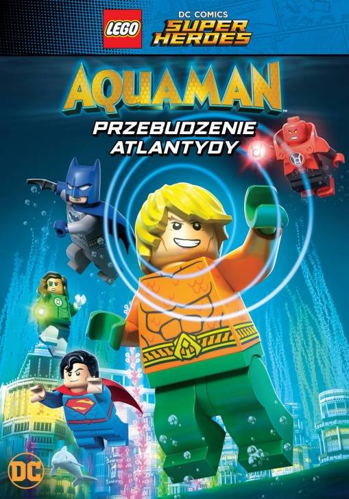 Okładka Matt Peters - LEGO DC SUPER HEROES: AQUAMAN – PRZEBUDZENIE ATLANTYDY (DVD)