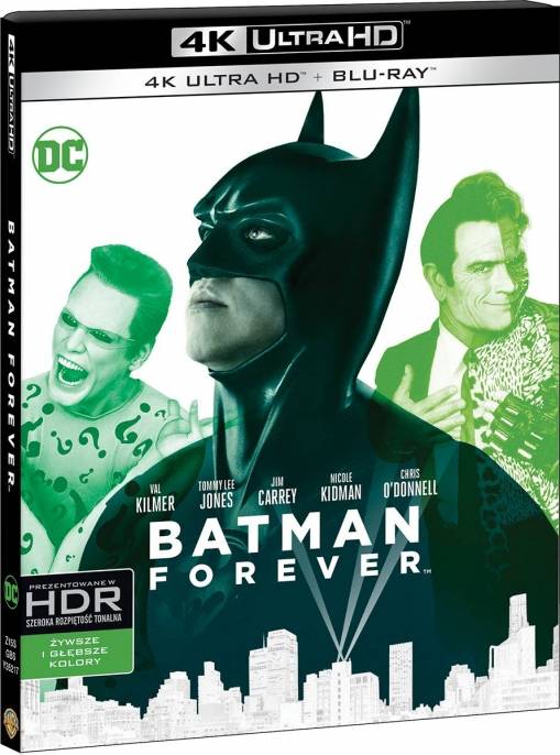 Okładka Joel Schumacher - BATMAN FOREVER (2BD 4K)