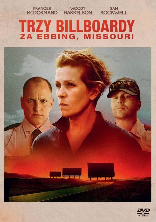 Okładka Martin McDonagh - TRZY BILLBOARDY ZA EBBING, MISSOURI (DVD)