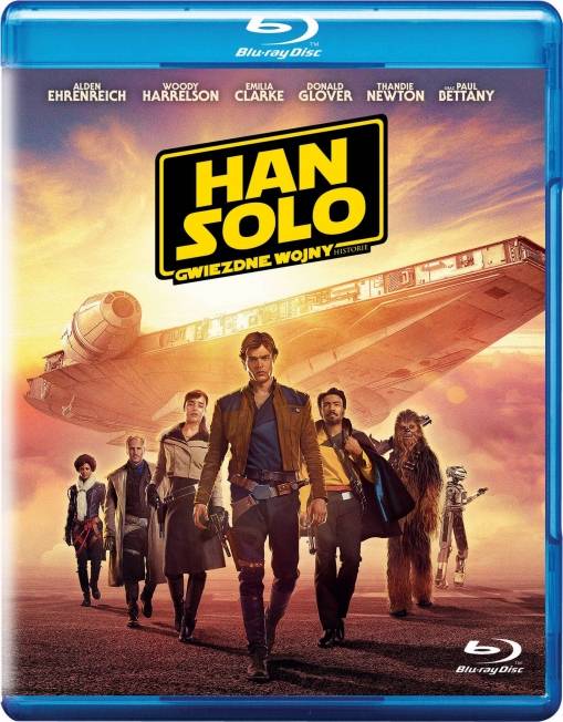 Okładka Ron Howard - HAN SOLO: GWIEZDNE WOJNY - HISTORIE (2BD)