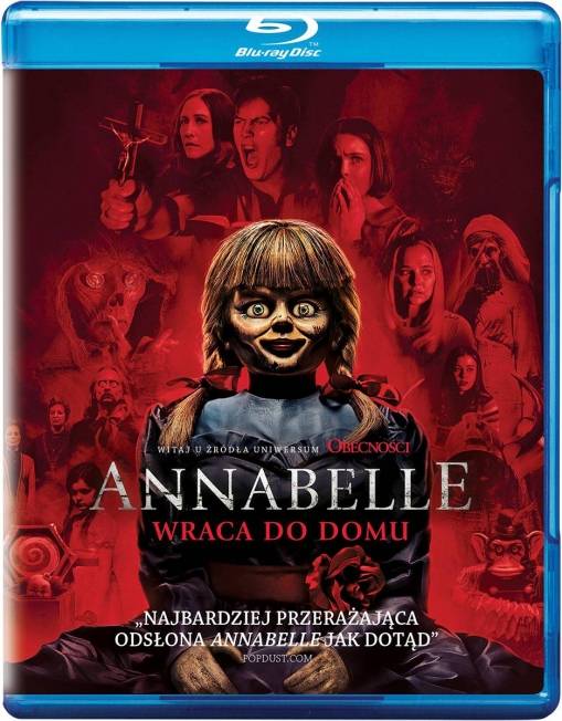 Okładka Gary Dauberman - ANNABELLE WRACA DO DOMU (BD)