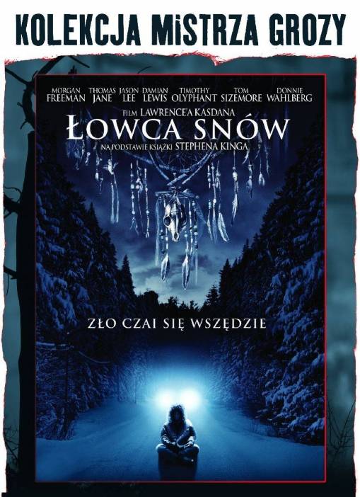 Okładka Lawrence Kasdan - LOWCA SNÓW (DVD), KOLEKCJA MISTRZ GROZY