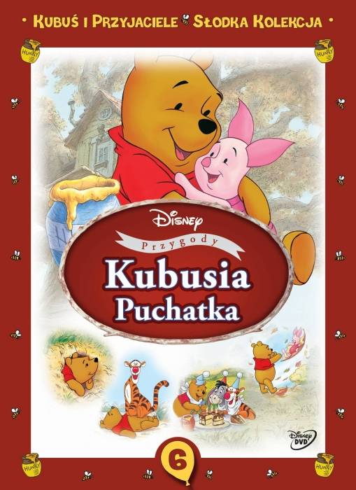 Okładka Wolfgang Reitherman - PRZYGODY KUBUSIA PUCHATKA (DVD) KUBUŚ I PRZYJACIELE