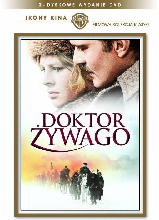 Okładka David Lean - DOKTOR ZYWAGO (3DVD) IKONY KINA